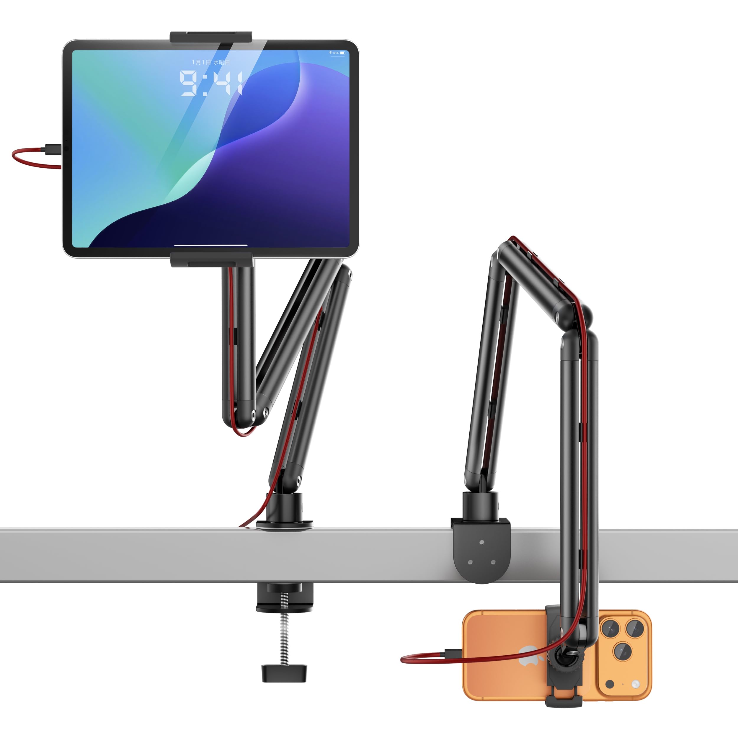 Amazon.co.jp: KUUVAN タブレット スタンド iPad アーム 寝ながら